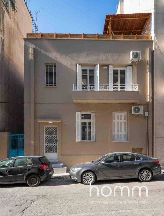 Nemeseos 1St Floor Homm Apartment With Roof Garden And Wading Pool Atenas Exterior foto