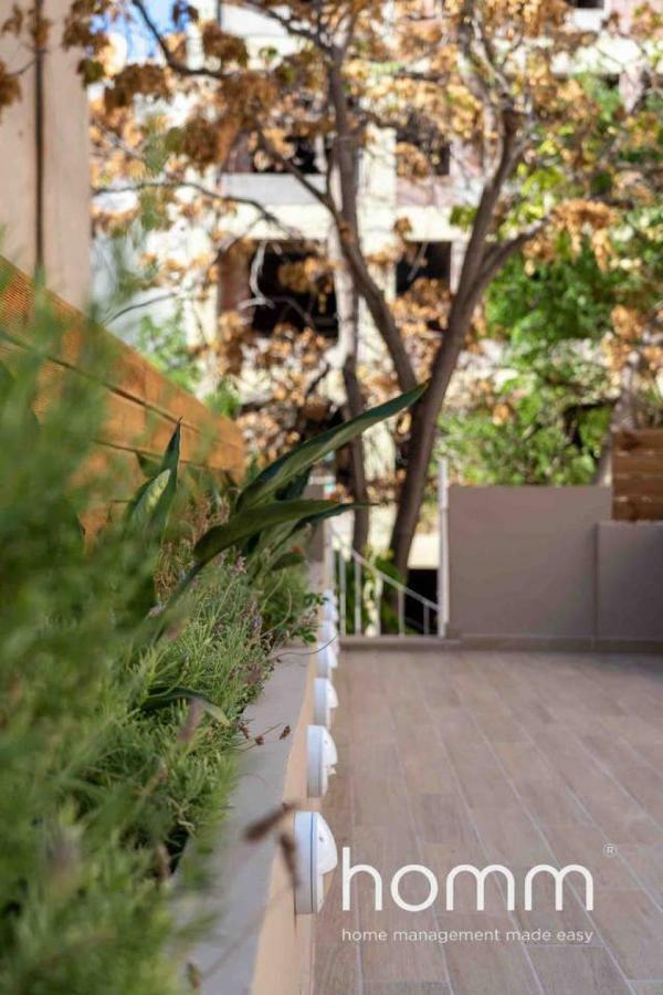 Nemeseos 1St Floor Homm Apartment With Roof Garden And Wading Pool Atenas Exterior foto