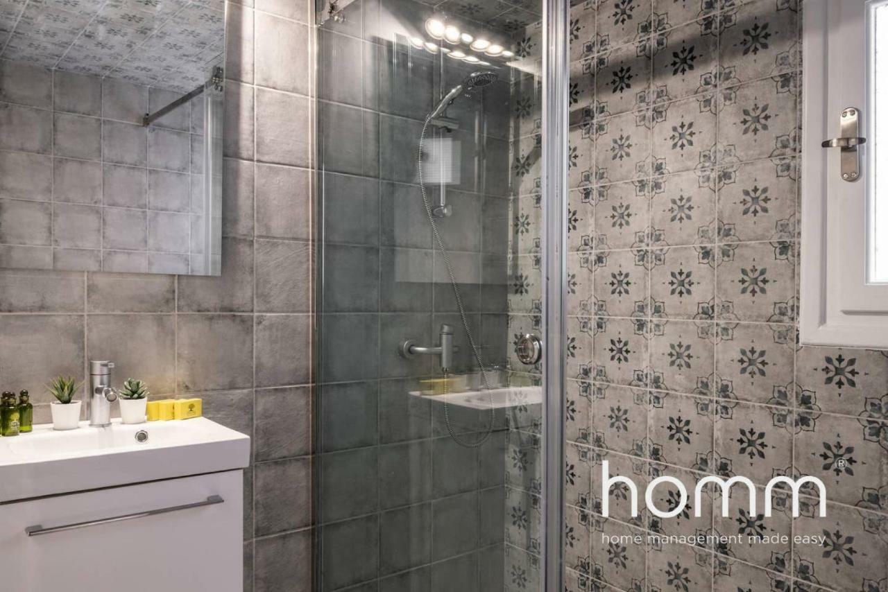 Nemeseos 1St Floor Homm Apartment With Roof Garden And Wading Pool Atenas Exterior foto