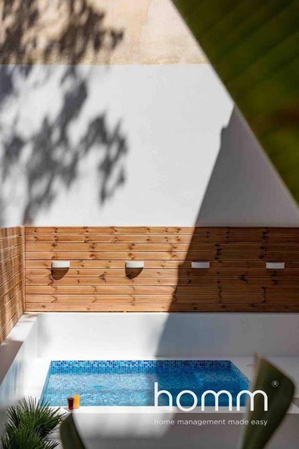 Nemeseos 1St Floor Homm Apartment With Roof Garden And Wading Pool Atenas Exterior foto
