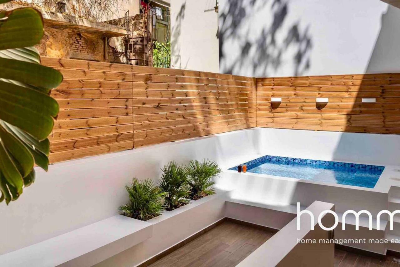 Nemeseos 1St Floor Homm Apartment With Roof Garden And Wading Pool Atenas Exterior foto